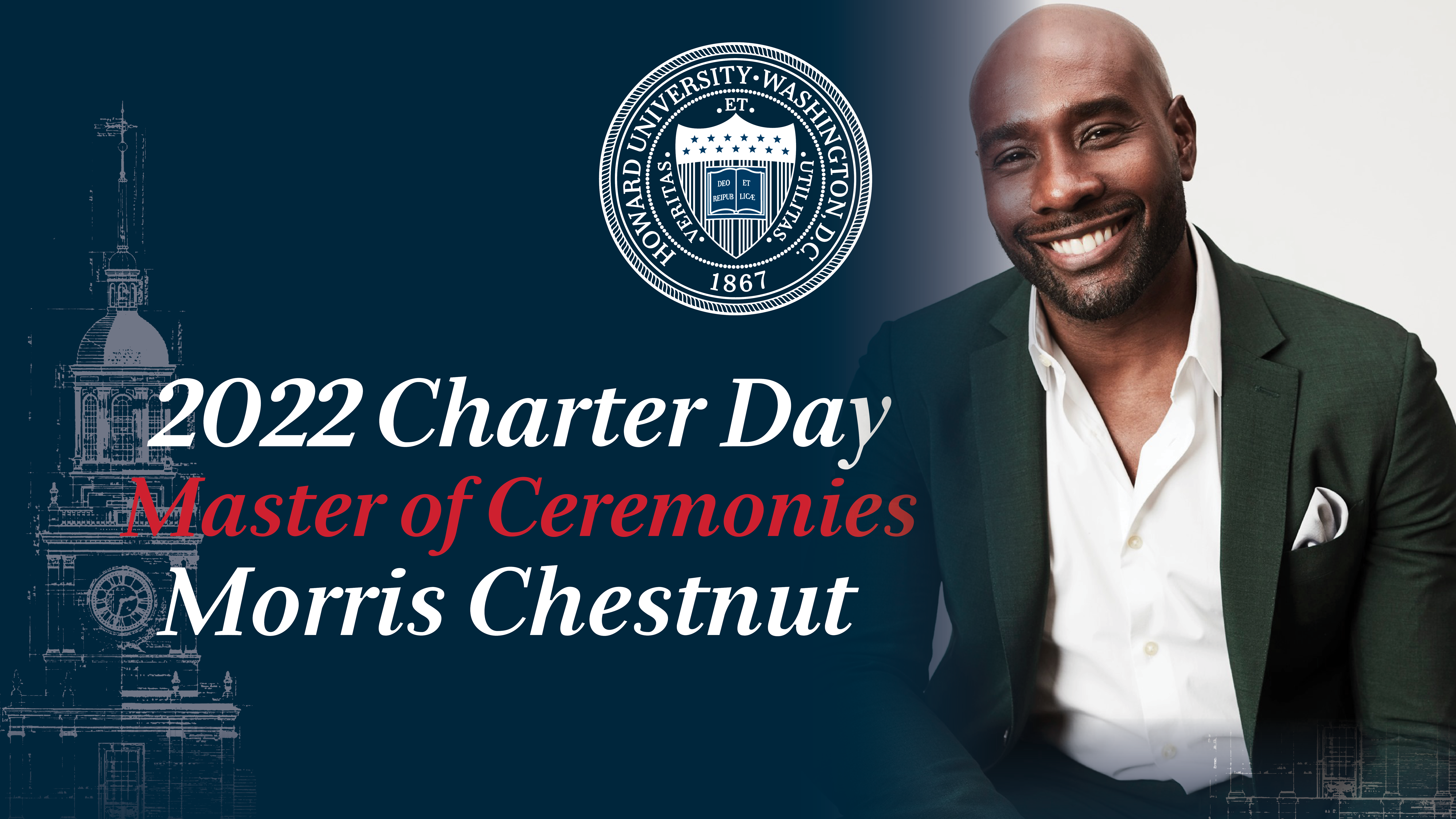 2022 Charter Day MC: Morris Chestnut